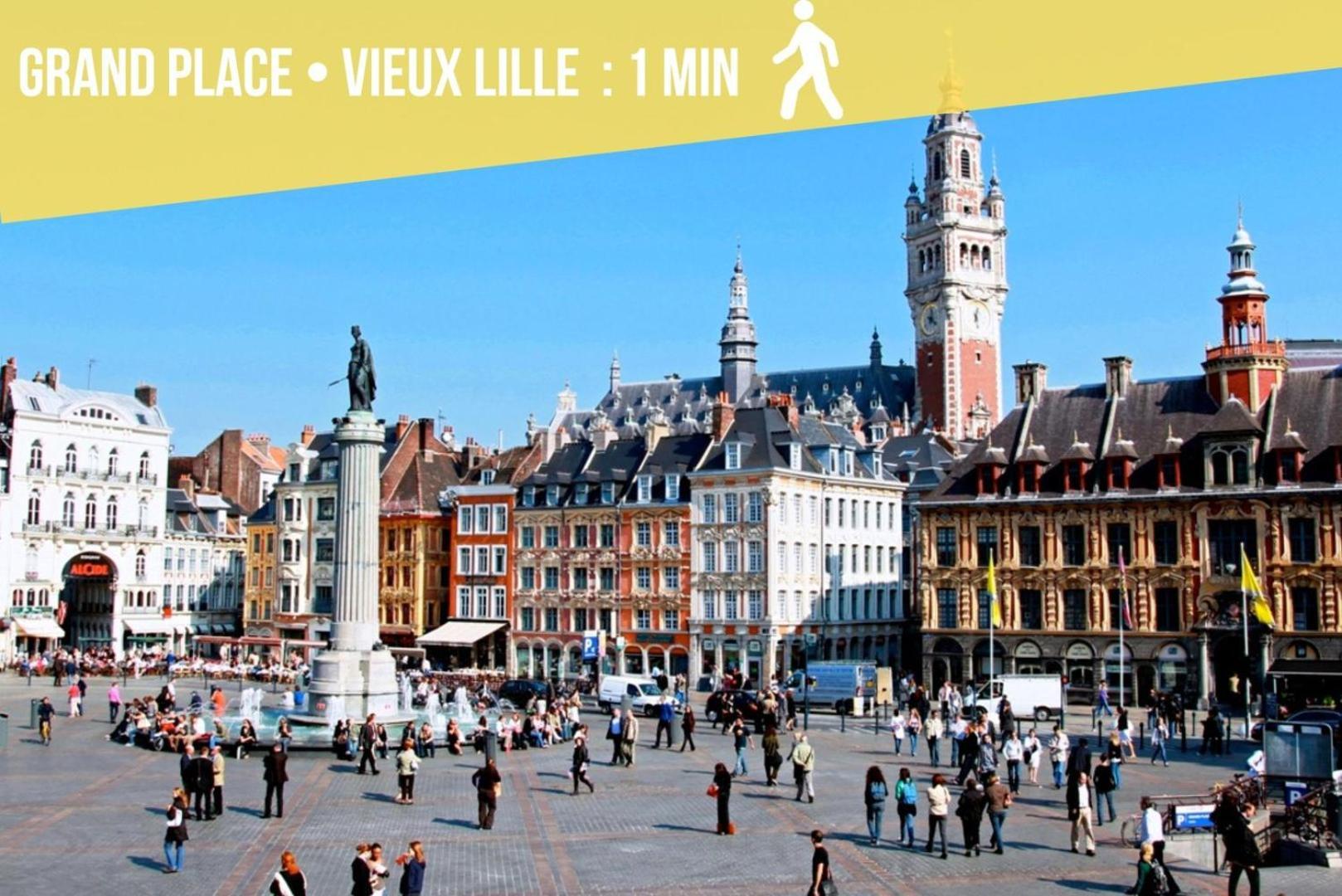 Lille Centre - 1Br In The Heart Of Lille! Apartment Exterior photo